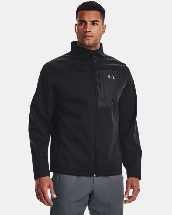 เสื้อแจ็คเก็ต UA Storm ColdGear® Infrared Shield 2.0 สำหรับผู้ชาย in Black image number 0